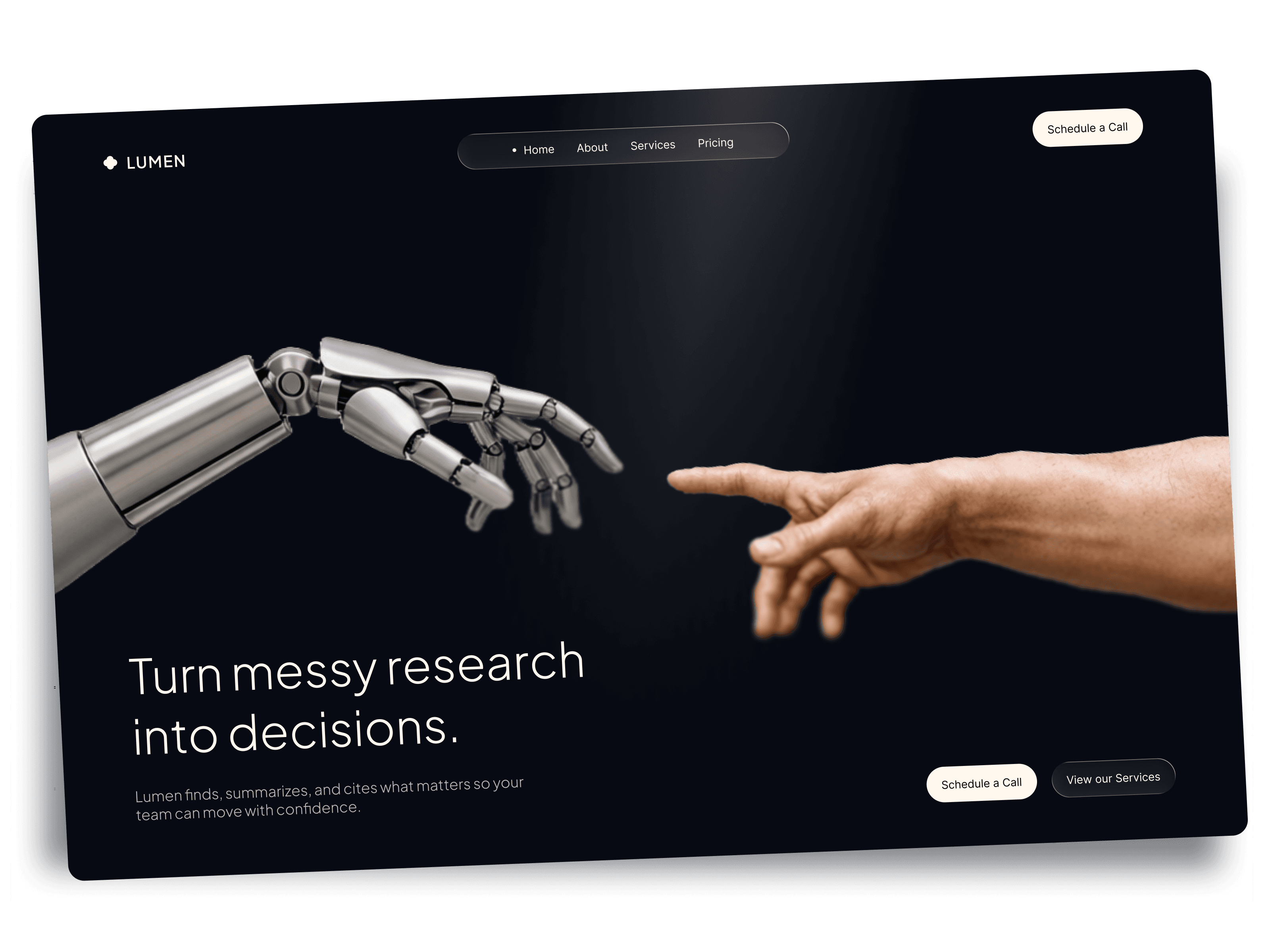 Lumen — Web Design & Web Developement
